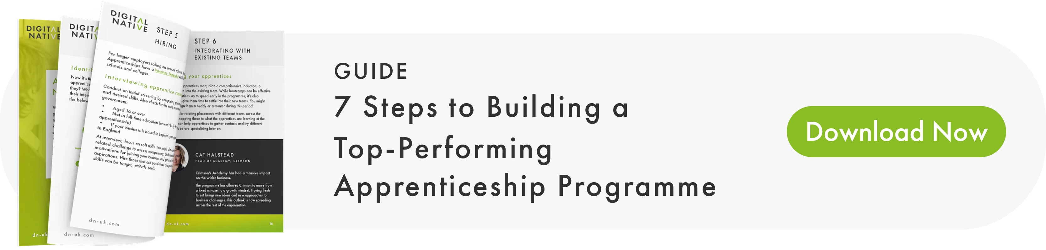 7 Steps to Building a Top-Perfroming Apprenticeship Programme - Download Now